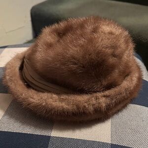 Women's Brown Faux Fur Hat